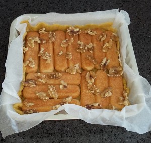 versa noci su i savoiardi