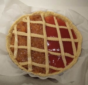 decorare la frolla con striscioline