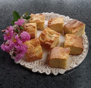 blondies alle pere - ricetta