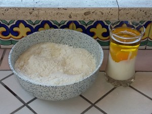 dividere ingredienti liquidi dai solidi