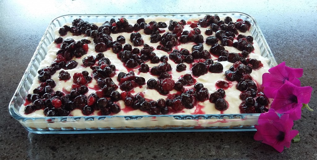 torta fredda allo yogurt