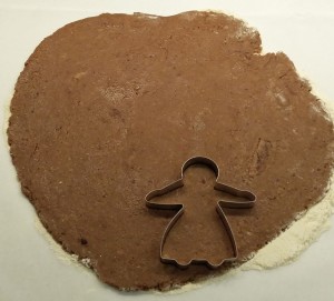 taglia biscotto a forma di bambolina