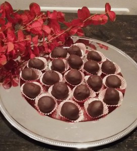 tartufini al cioccolato