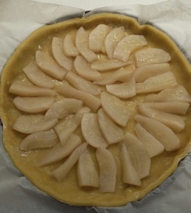 pere sul fondo della frolla