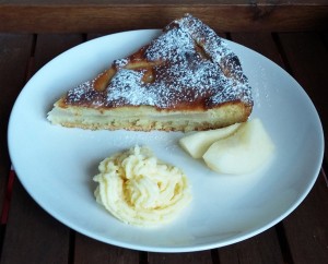 tarte alle mandorle e pere