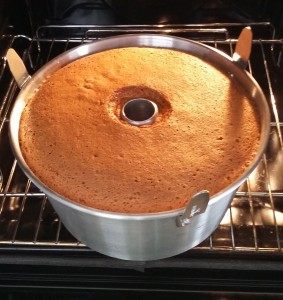 chiffon cake cottura