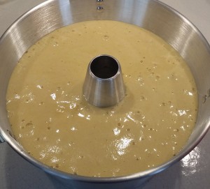 chiffon cake da cuocere