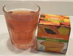 infuso papaya e arancia bonomelli