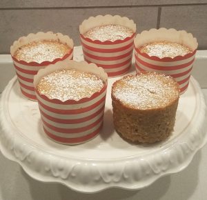 tortine con farina di farrp e panna senza pirottino