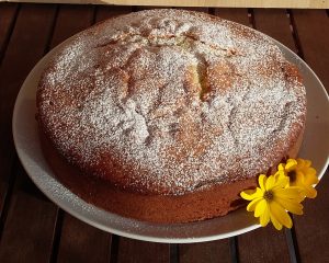 dolce ai frutti di bosco e anice stellato appena sfornato