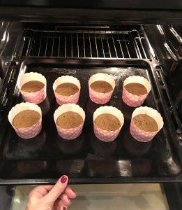 muffin vegani con crusca d'avena- forno